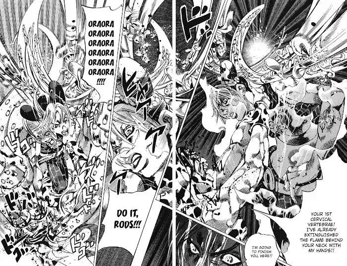 Jojo's Bizarre Adventure Chapter 711