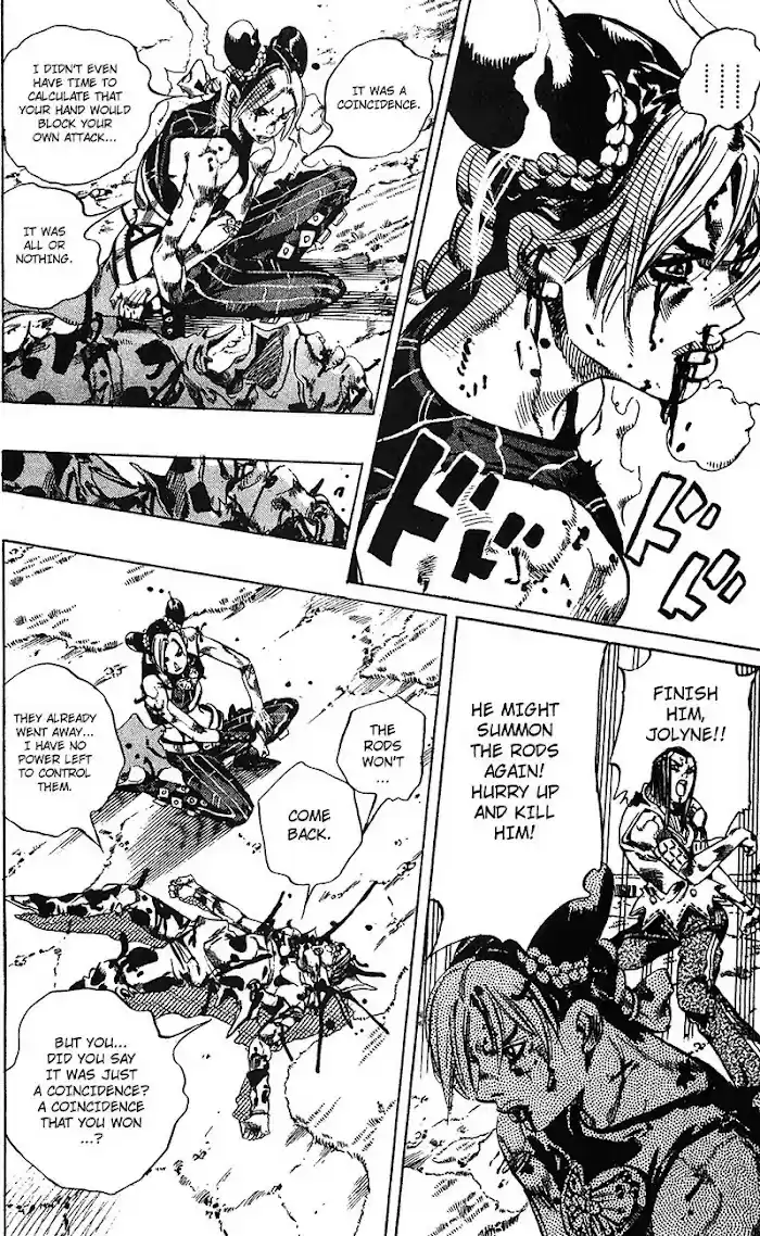 Jojo's Bizarre Adventure Chapter 711