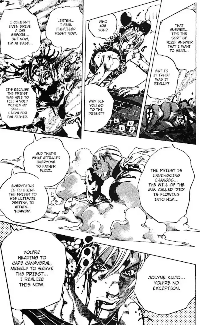 Jojo's Bizarre Adventure Chapter 711