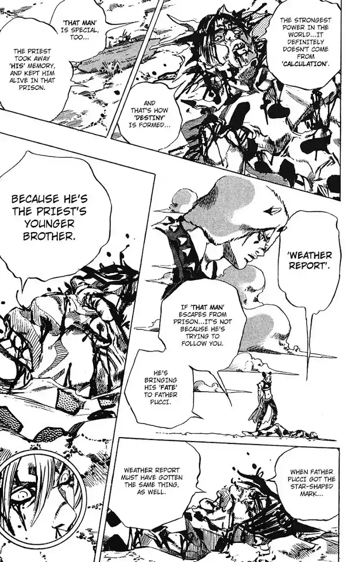 Jojo's Bizarre Adventure Chapter 711