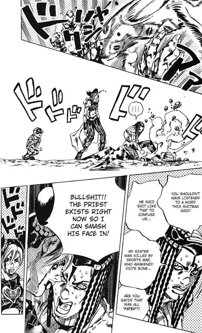 Jojo's Bizarre Adventure Chapter 711