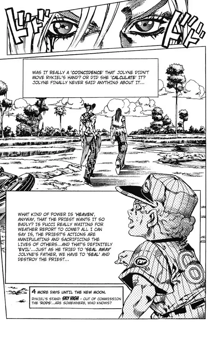 Jojo's Bizarre Adventure Chapter 711