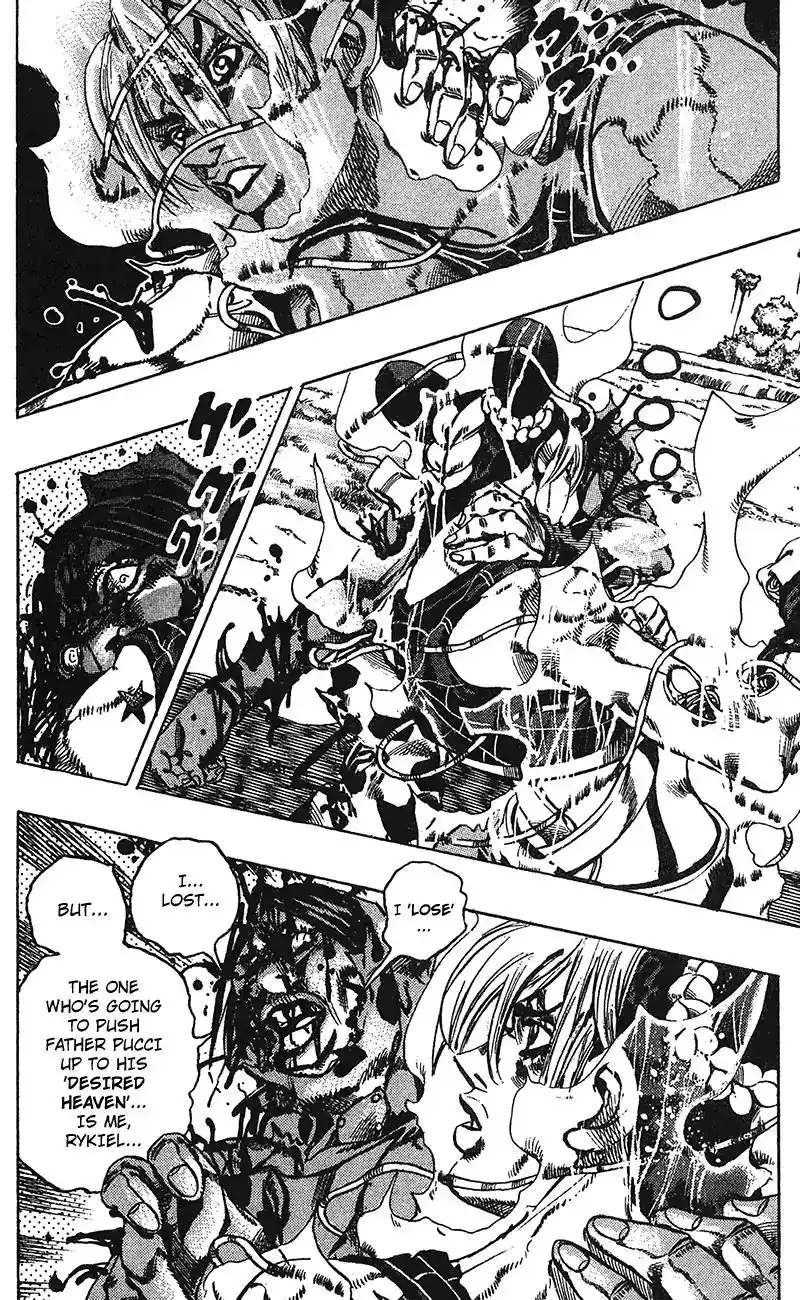 JoJo’s Bizarre Adventure Chapter 711