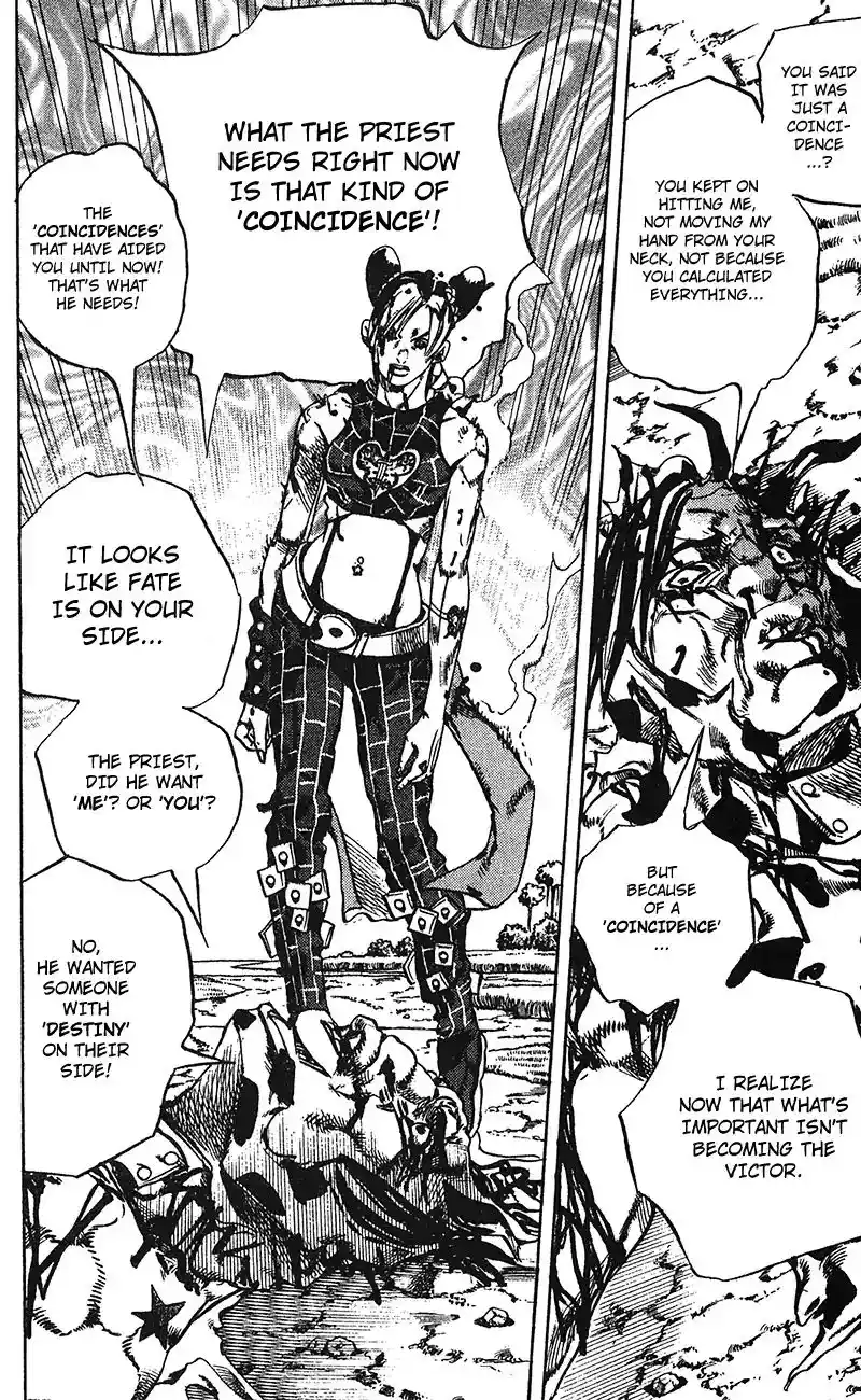 JoJo’s Bizarre Adventure Chapter 711