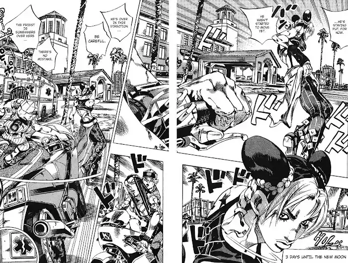 Jojo's Bizarre Adventure Chapter 712