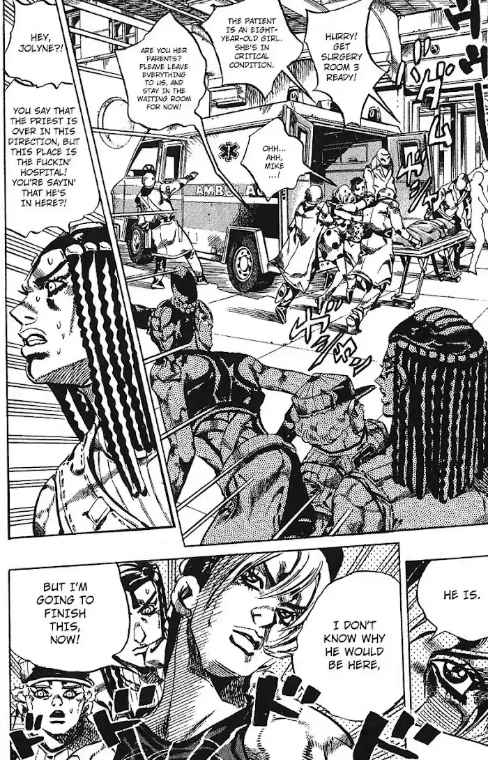 Jojo's Bizarre Adventure Chapter 712