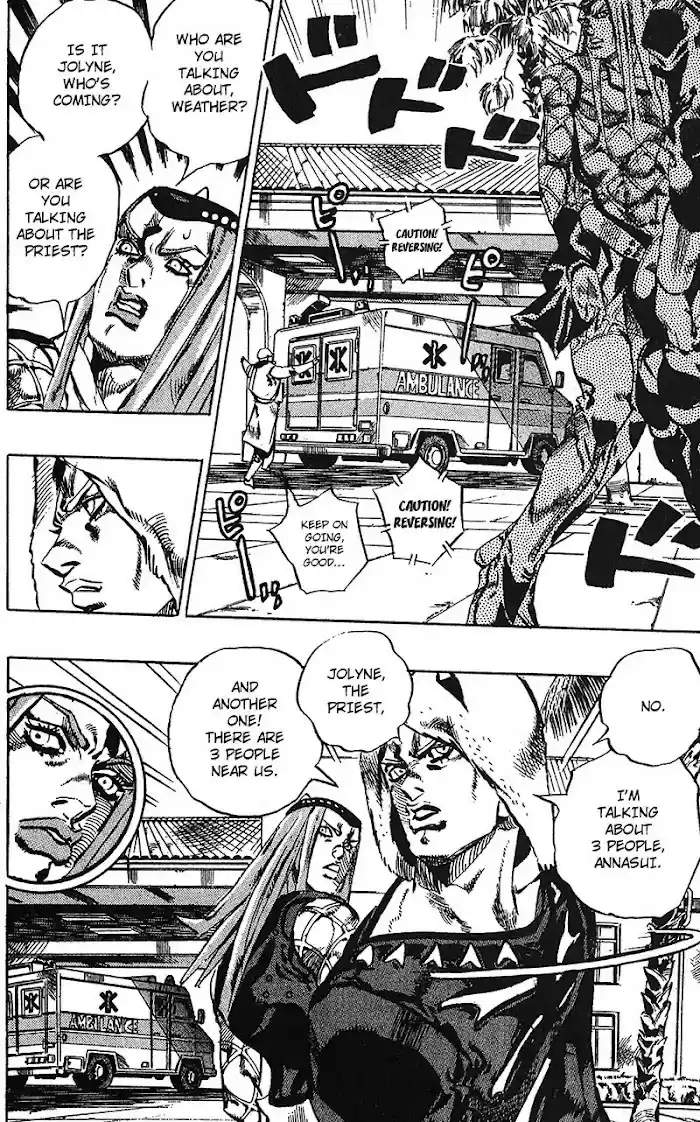 Jojo's Bizarre Adventure Chapter 712