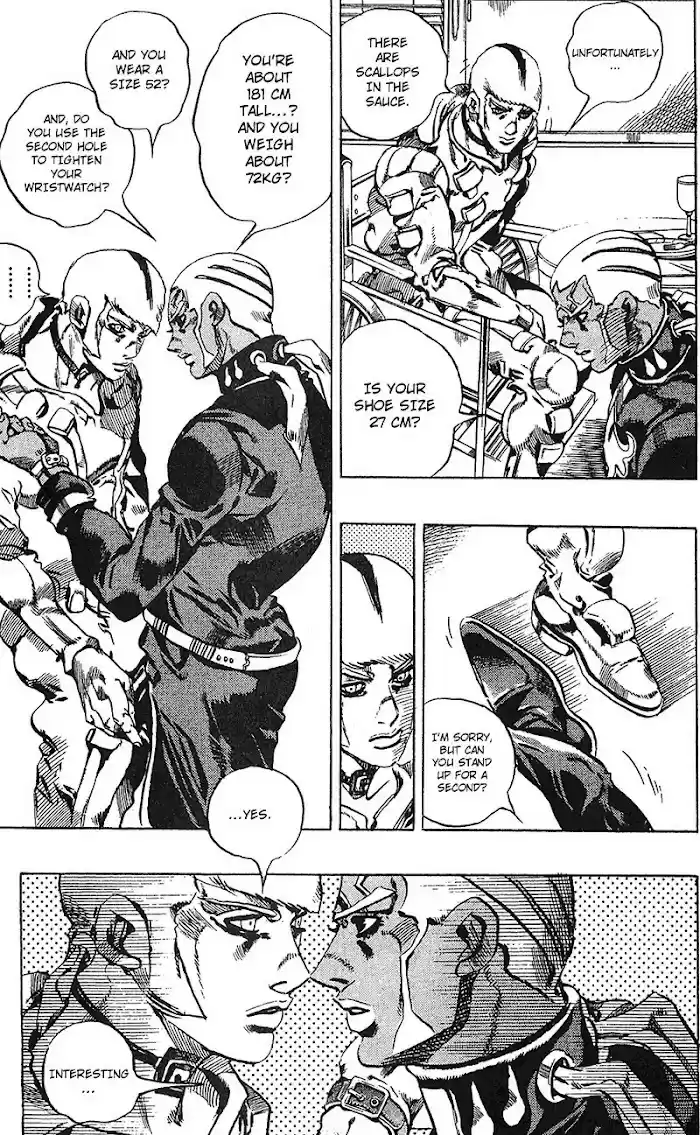 Jojo's Bizarre Adventure Chapter 712
