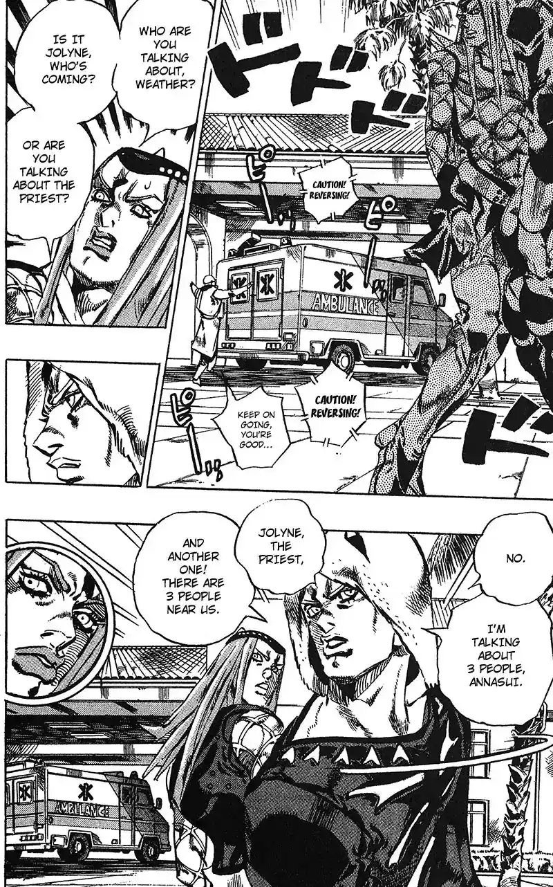 JoJo’s Bizarre Adventure Chapter 712