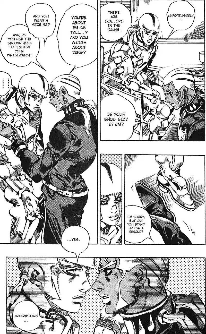 JoJo’s Bizarre Adventure Chapter 712