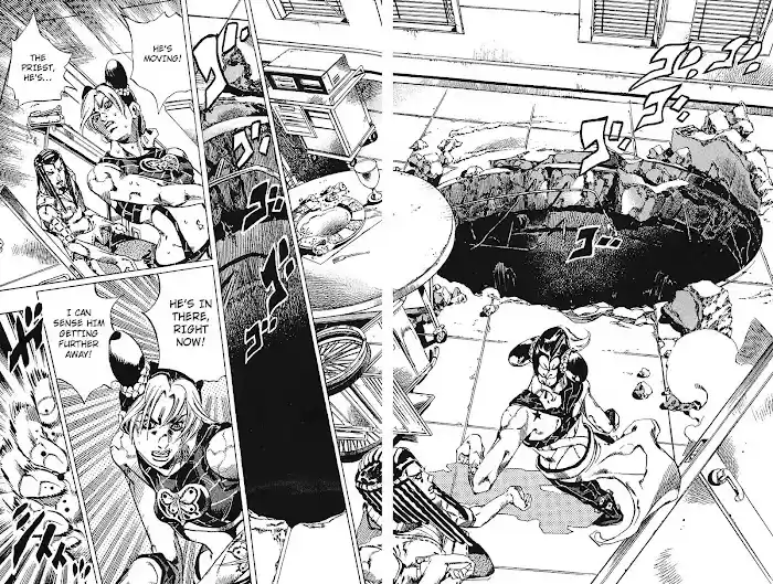 Jojo's Bizarre Adventure Chapter 713
