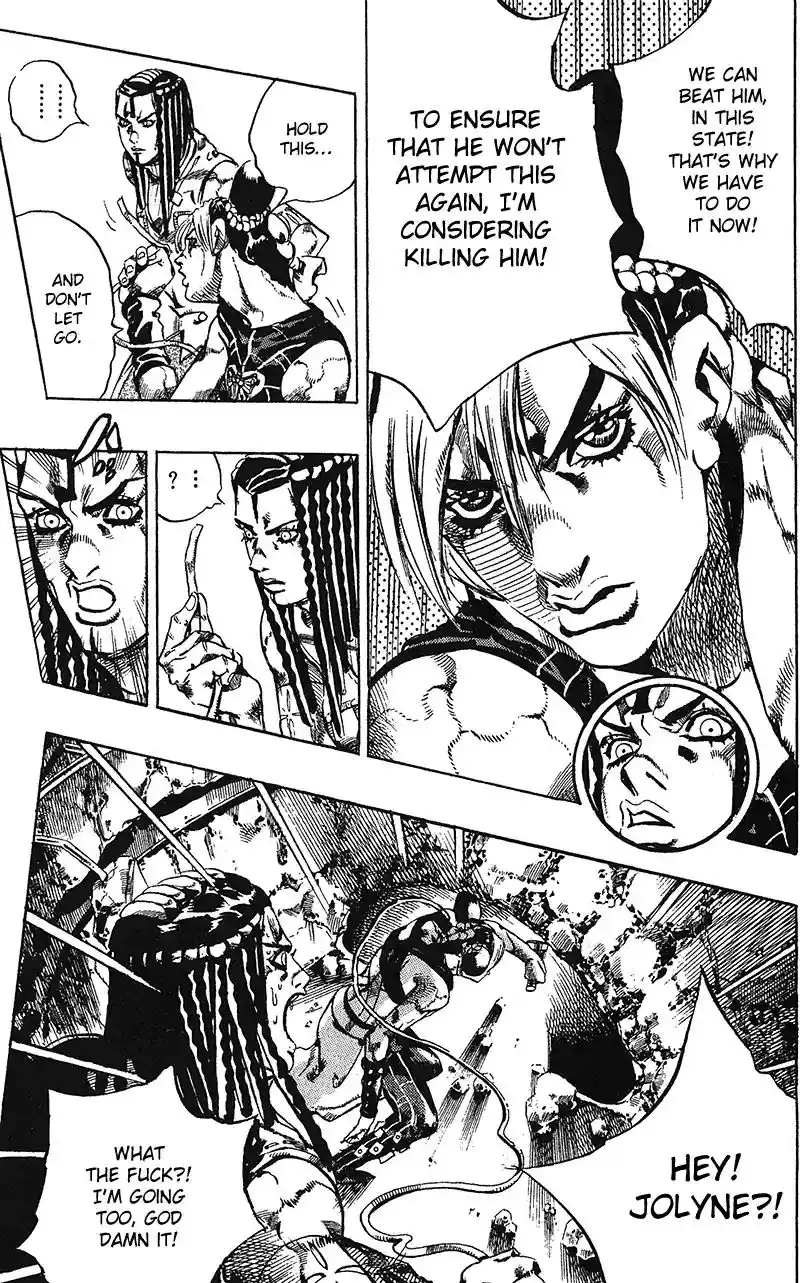 JoJo’s Bizarre Adventure Chapter 713