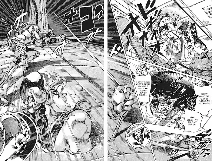 Jojo's Bizarre Adventure Chapter 714