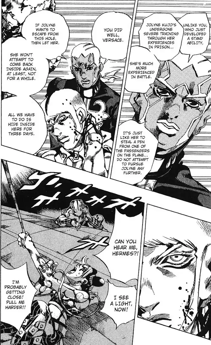 Jojo's Bizarre Adventure Chapter 714