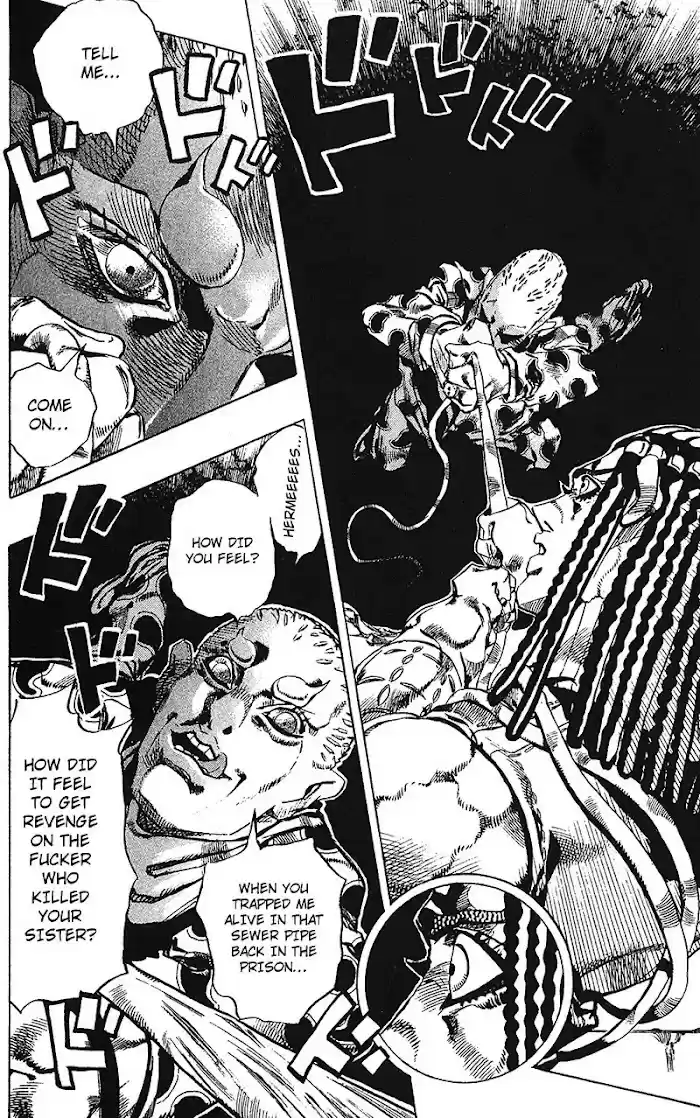 Jojo's Bizarre Adventure Chapter 714
