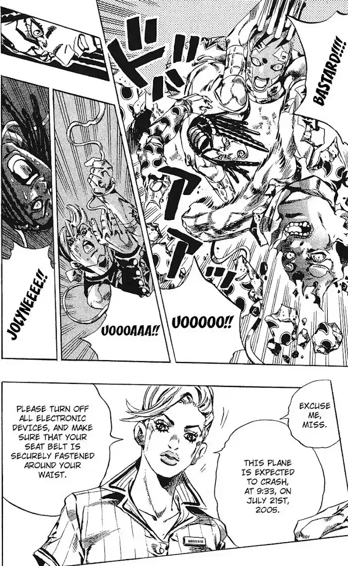 Jojo's Bizarre Adventure Chapter 714