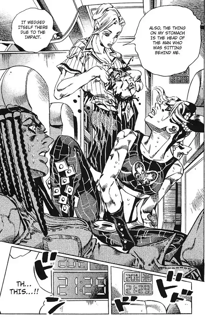 Jojo's Bizarre Adventure Chapter 714