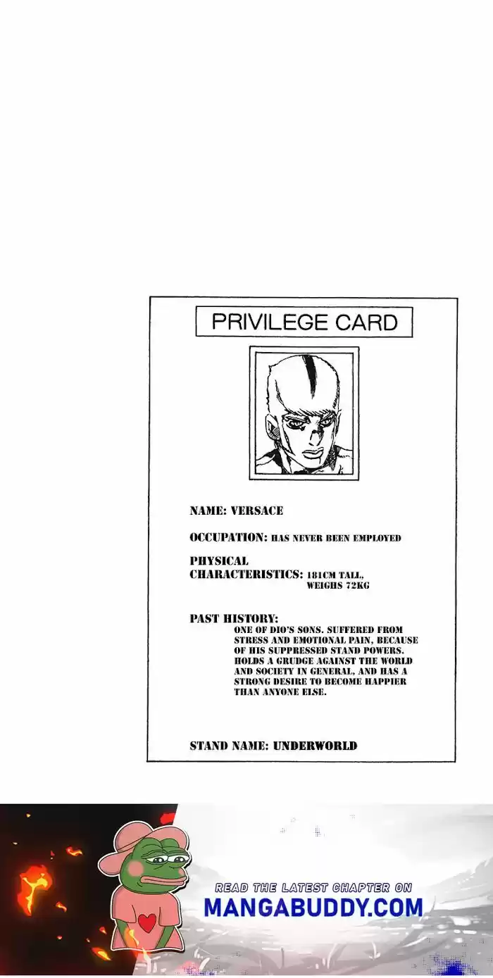 Jojo's Bizarre Adventure Chapter 714