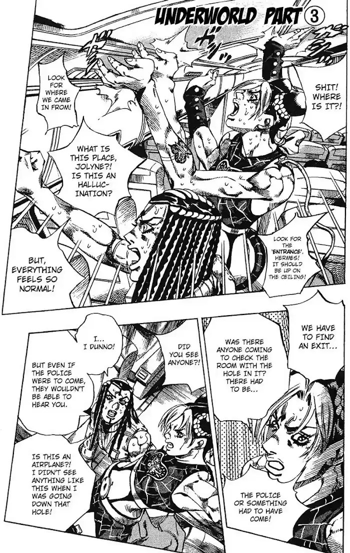 Jojo's Bizarre Adventure Chapter 715