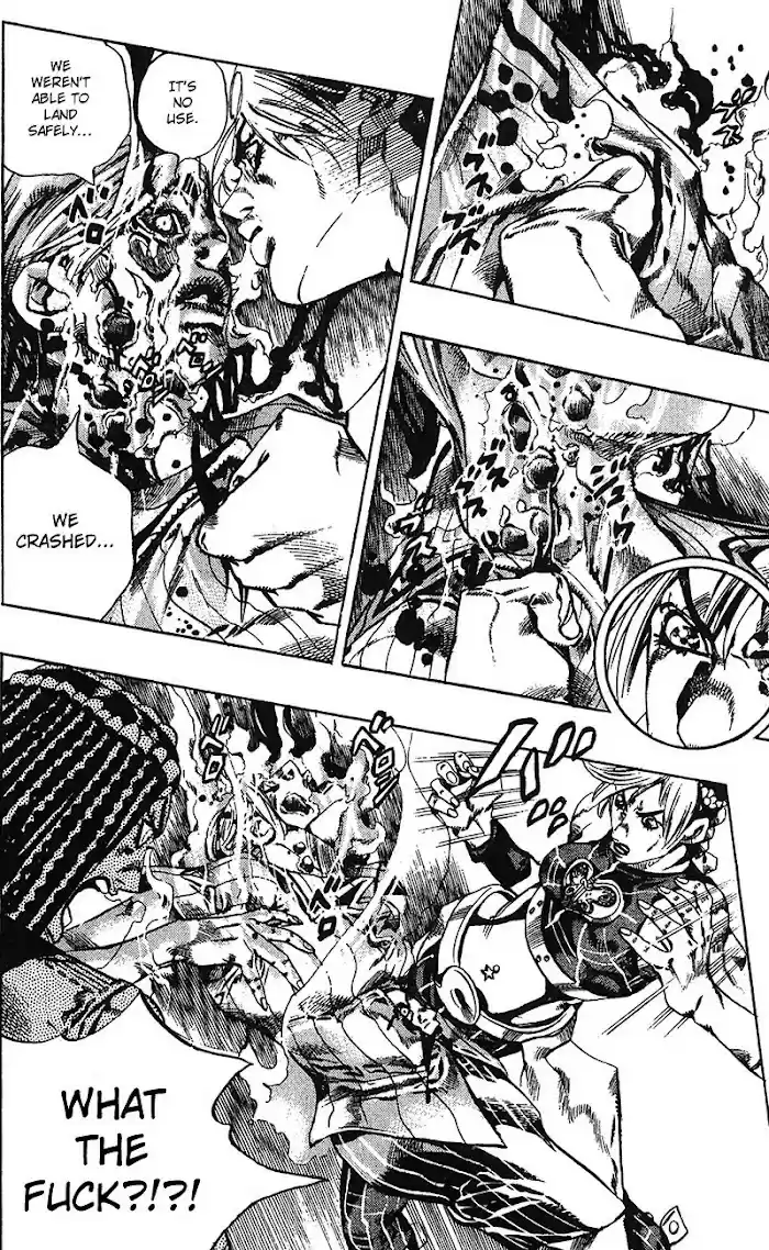 Jojo's Bizarre Adventure Chapter 715
