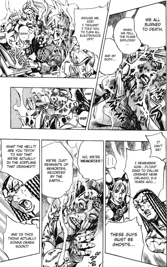 Jojo's Bizarre Adventure Chapter 715