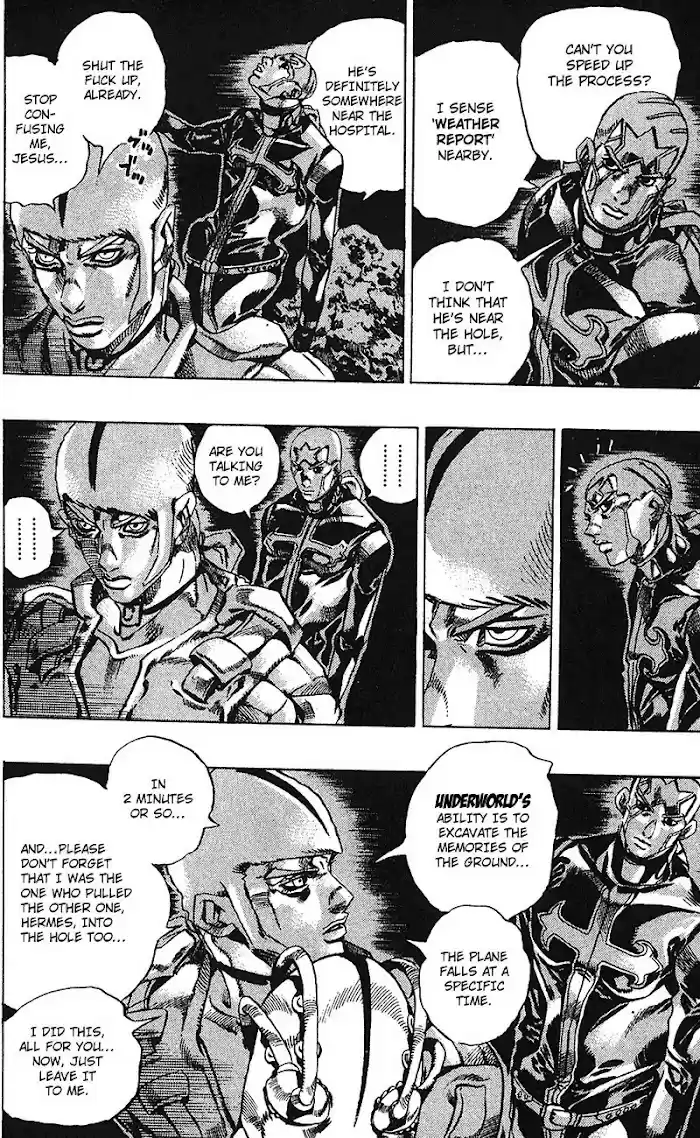 Jojo's Bizarre Adventure Chapter 715