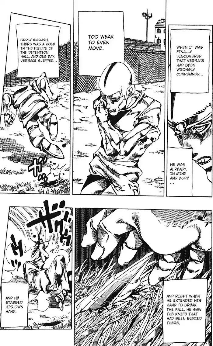 Jojo's Bizarre Adventure Chapter 716
