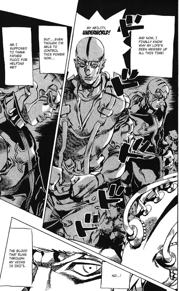 Jojo's Bizarre Adventure Chapter 716