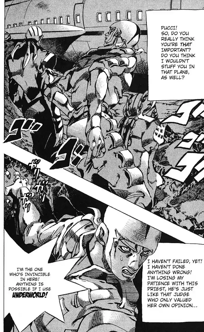 Jojo's Bizarre Adventure Chapter 716