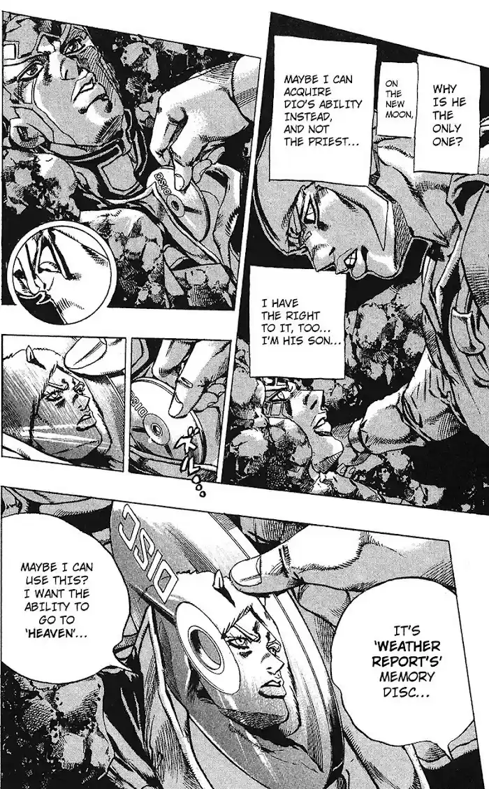 Jojo's Bizarre Adventure Chapter 716