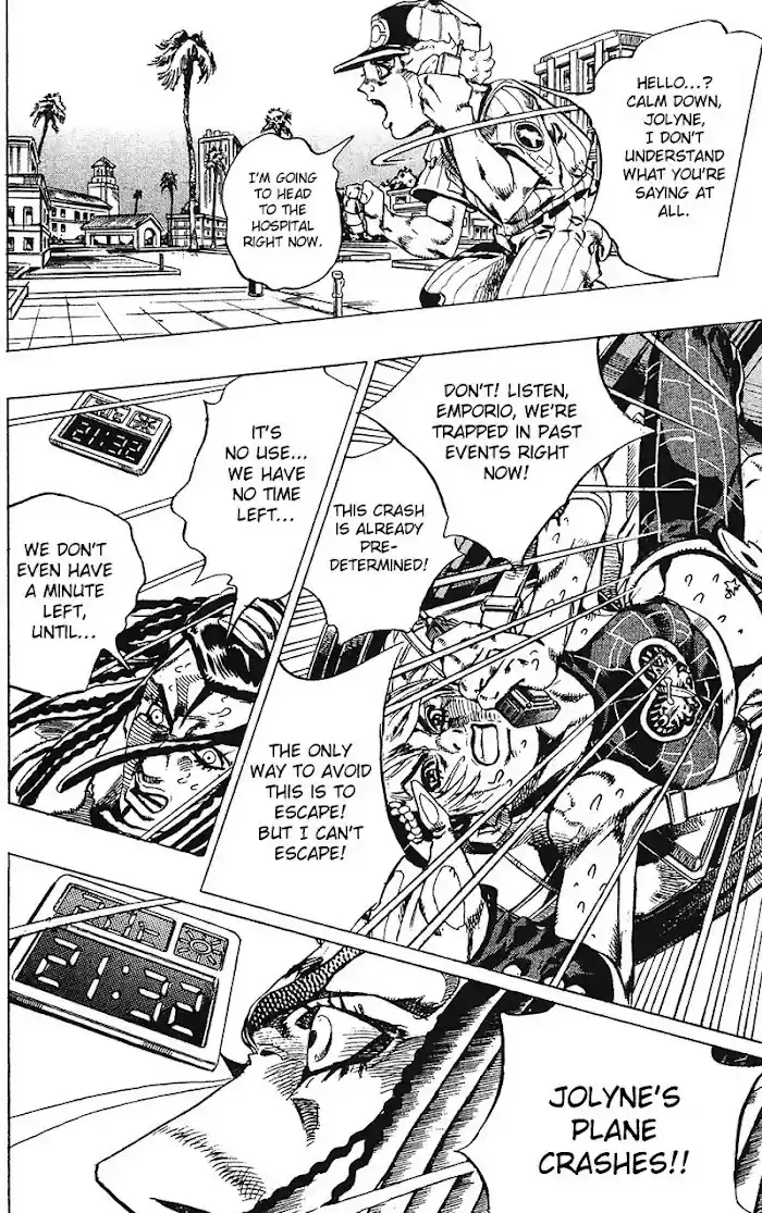 Jojo's Bizarre Adventure Chapter 716
