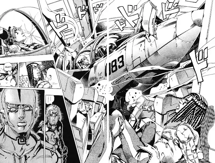 Jojo's Bizarre Adventure Chapter 716