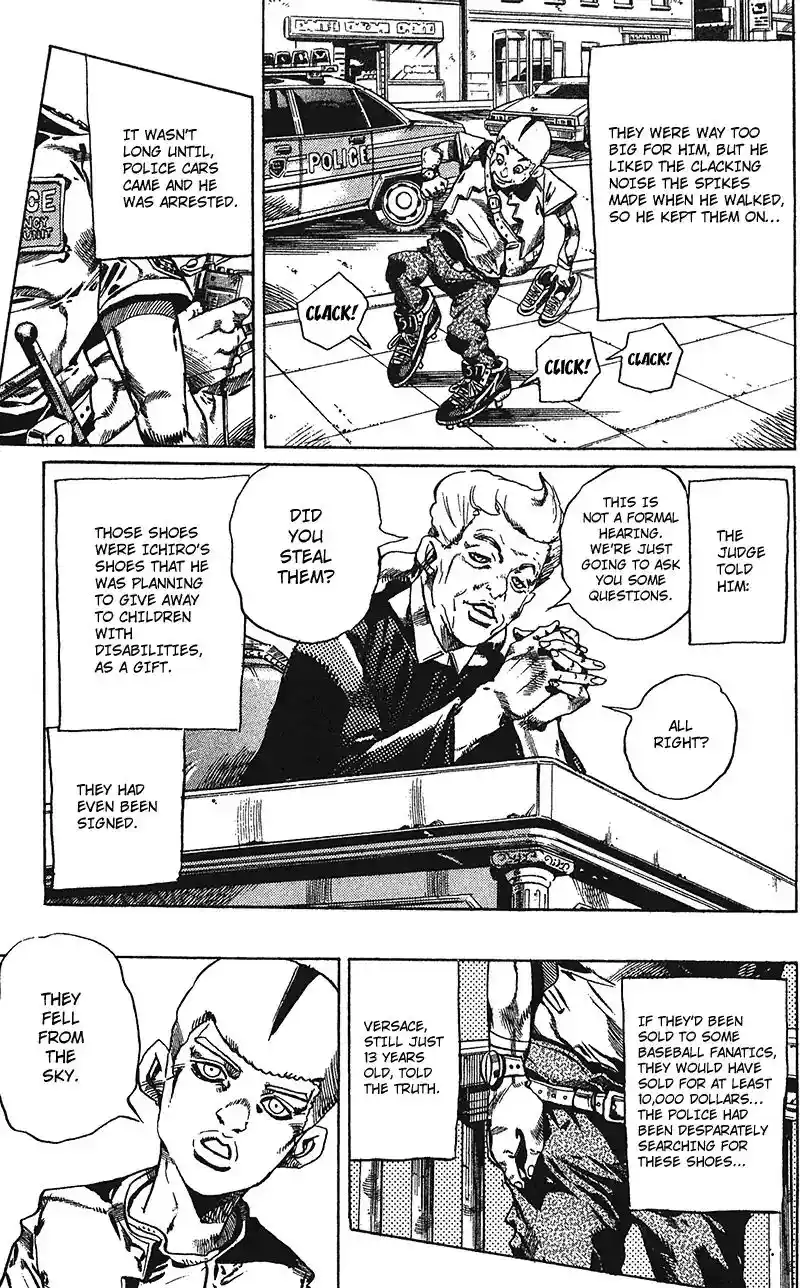 JoJo’s Bizarre Adventure Chapter 716