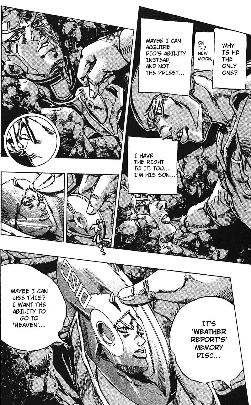 JoJo’s Bizarre Adventure Chapter 716