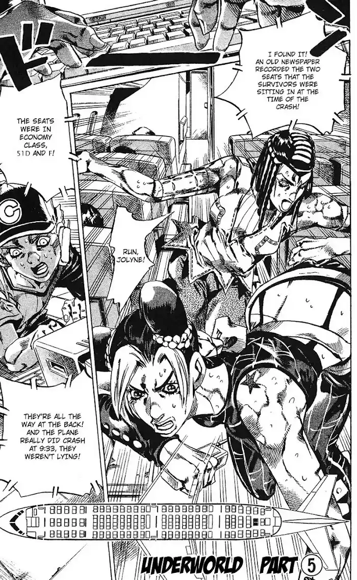 Jojo's Bizarre Adventure Chapter 717