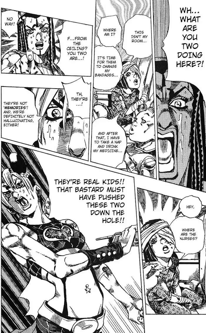 Jojo's Bizarre Adventure Chapter 717