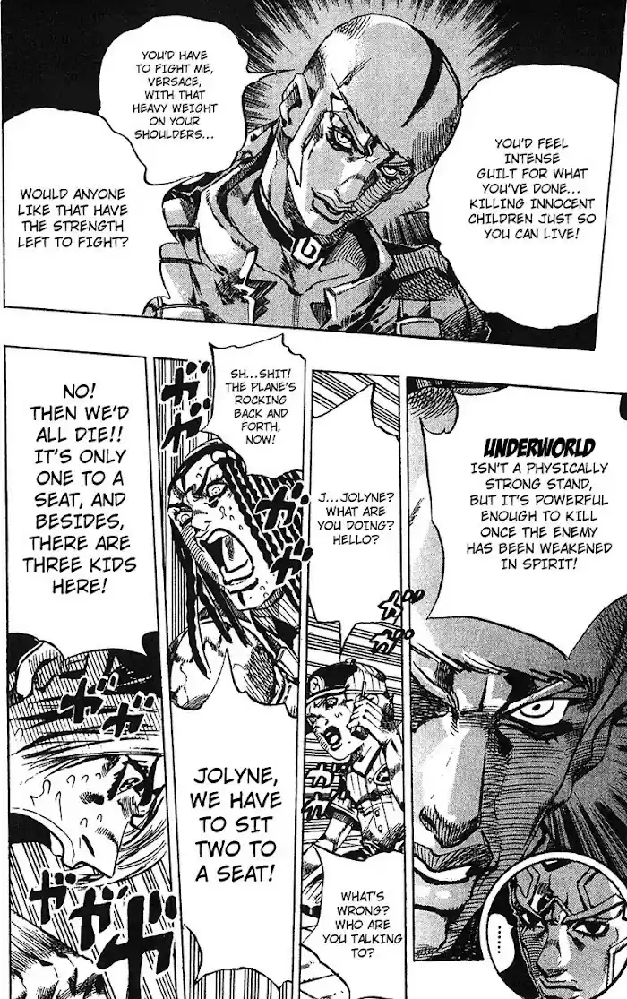 Jojo's Bizarre Adventure Chapter 717