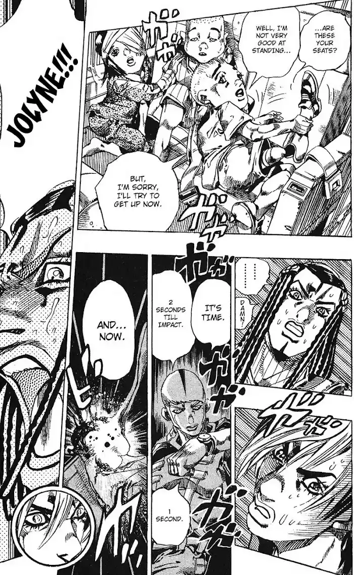 Jojo's Bizarre Adventure Chapter 717