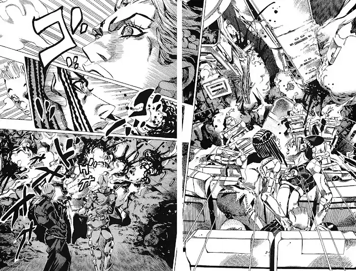 Jojo's Bizarre Adventure Chapter 717