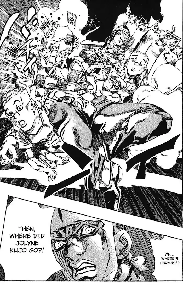 Jojo's Bizarre Adventure Chapter 717