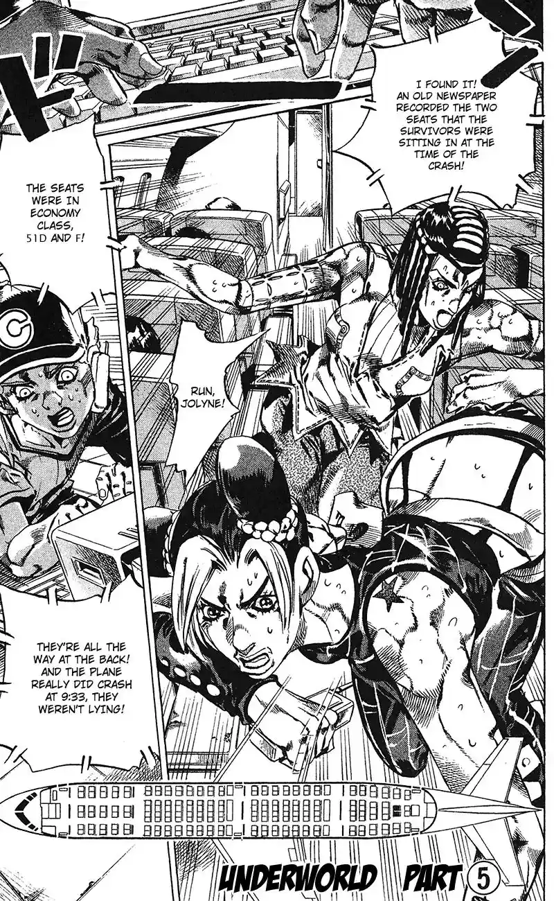 JoJo’s Bizarre Adventure Chapter 717
