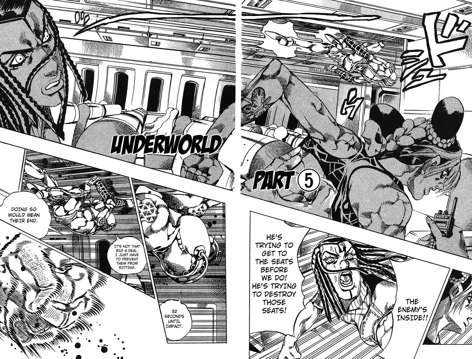 JoJo’s Bizarre Adventure Chapter 717