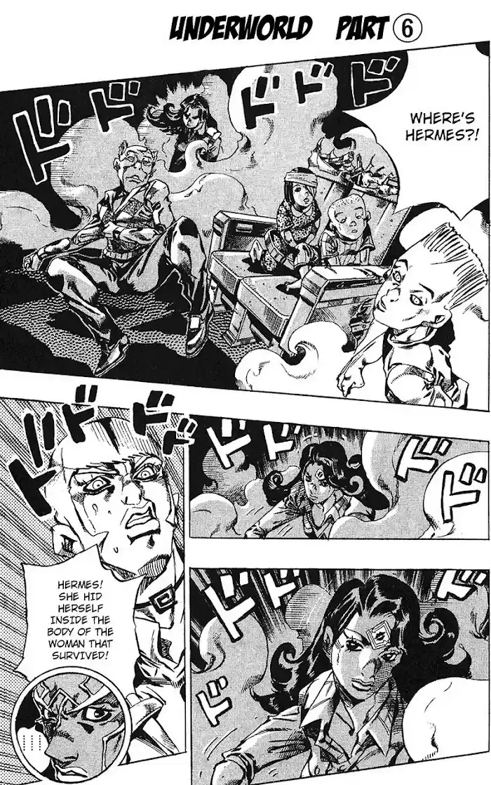 Jojo's Bizarre Adventure Chapter 718