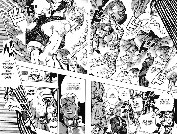 Jojo's Bizarre Adventure Chapter 718