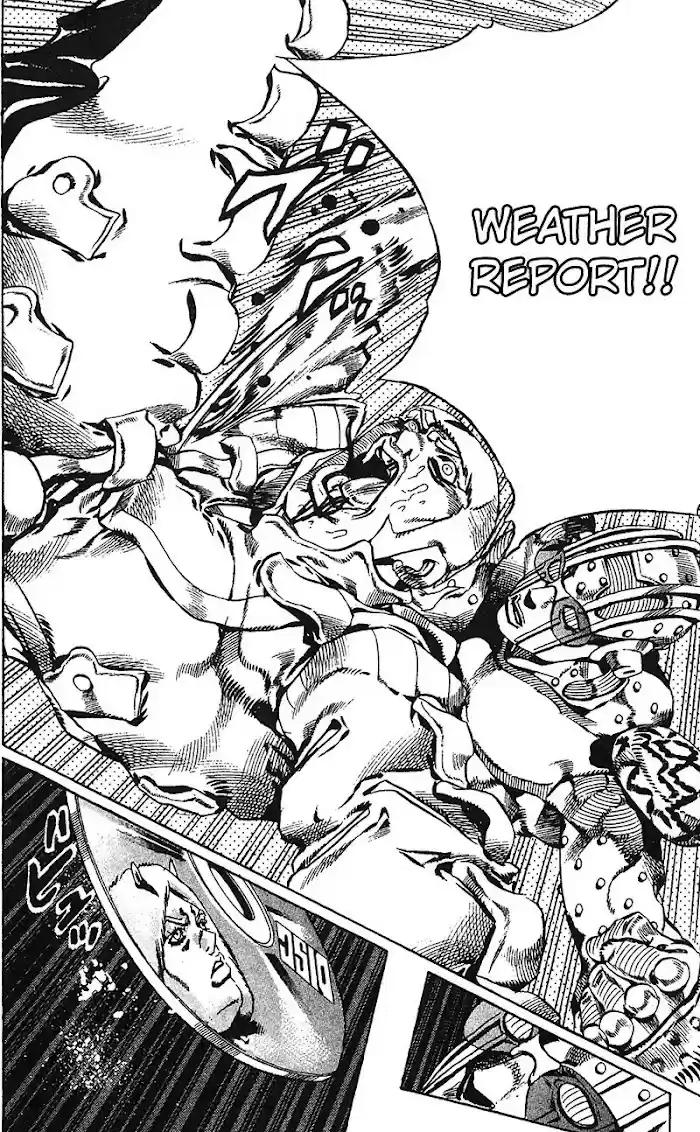 Jojo's Bizarre Adventure Chapter 718