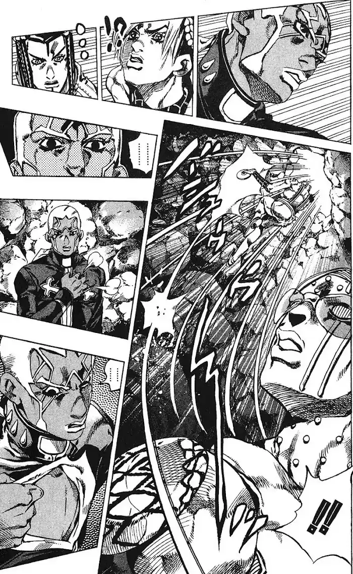 Jojo's Bizarre Adventure Chapter 718