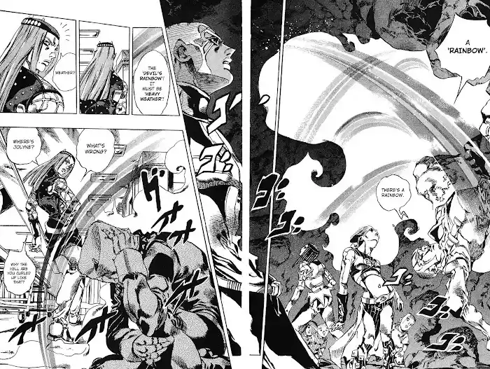 Jojo's Bizarre Adventure Chapter 718
