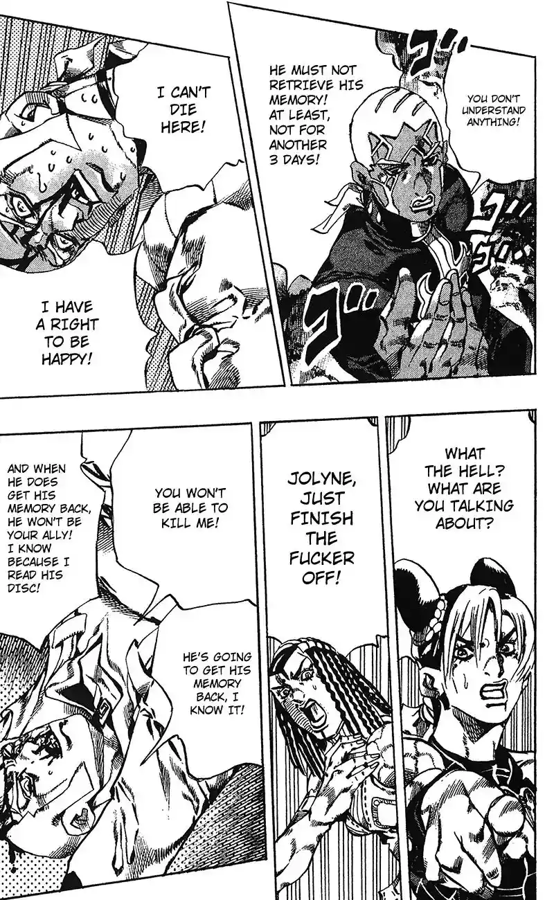 JoJo’s Bizarre Adventure Chapter 718