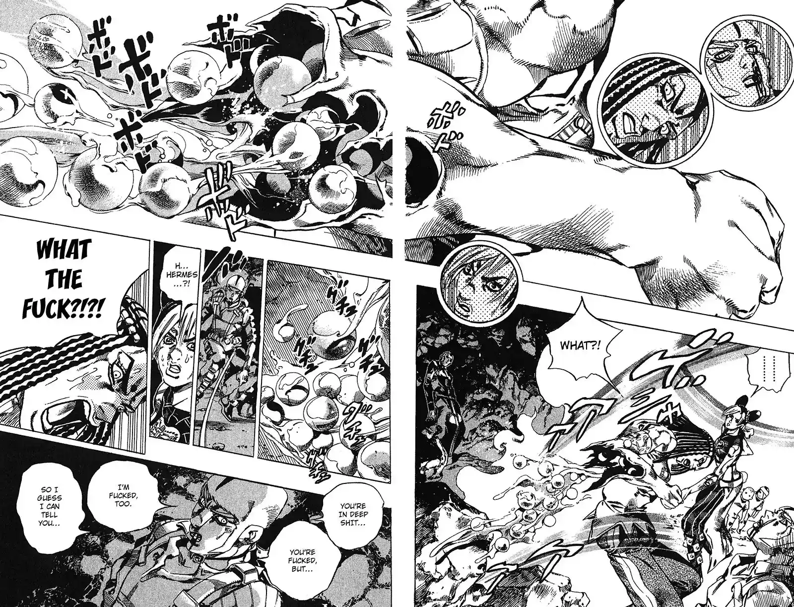 JoJo’s Bizarre Adventure Chapter 719