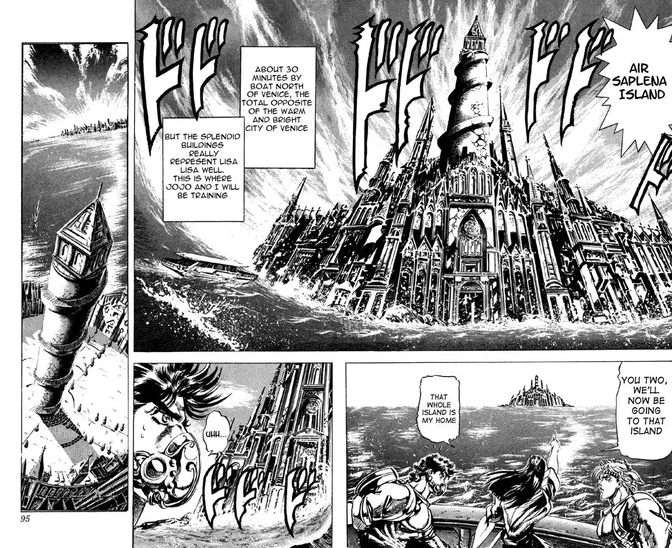 JoJo’s Bizarre Adventure Chapter 72